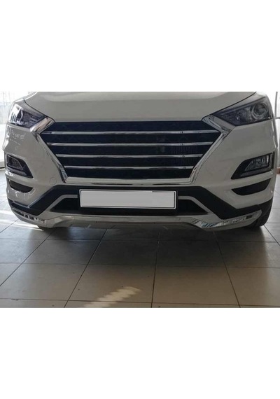 Hyundai Tucson İçin Uyumlu 2019 Ön Ve Arka Tampon Koruma Difüzörü