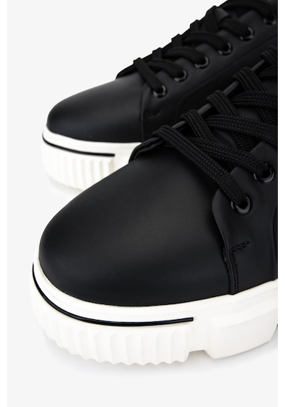 Valmenti Erkek Hakiki Deri Siyah Sneakers & Spor Ayakkabı 381 22524 Erk Ayk Sk25-26 Sıyah Mat Siyah