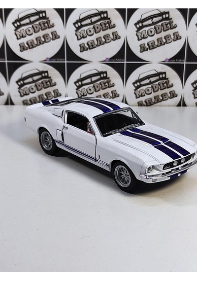 Kınsmart 1 38 1967 Shelby Gt-500 Beyaz