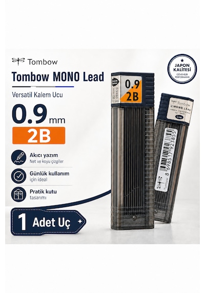 Tombow Mono Lead 0.9 Mm 2b Versatil Kalem Ucu 1 Adet Yedek Uç