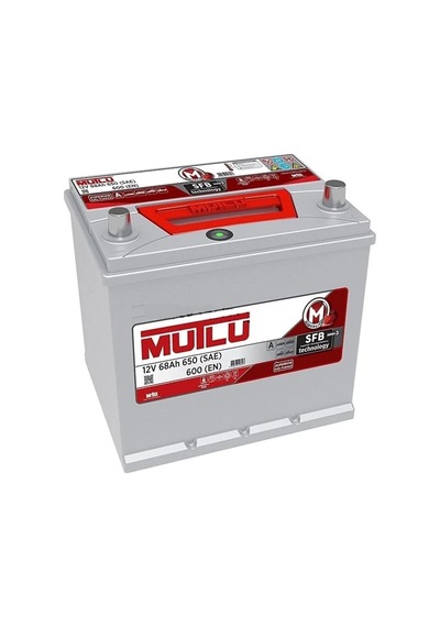 D23.68.060.d - Sfb Seri 3 Japon Jıs Tipi Starter Akü 232 173 225 Mm 68ah 600 A En 650 A Sae - Mutlu Akü