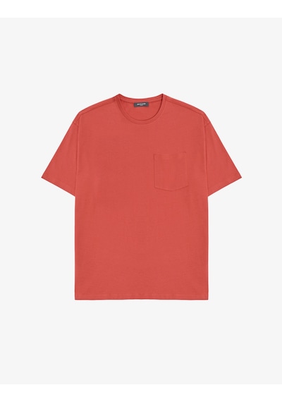 Pierre Cardin Erkek Kiremit Tişört Basic 50325300-vr031