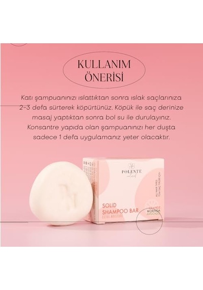 Ayrex Natural - Yoğun Nemlendirici Katı Şampuan Tüm Saç Tipleri 110 Gr