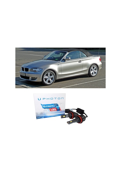 Bmw E88 Uzun Far Ampulü H7 Ultimate Yeni Seri Beyaz 2004-2011