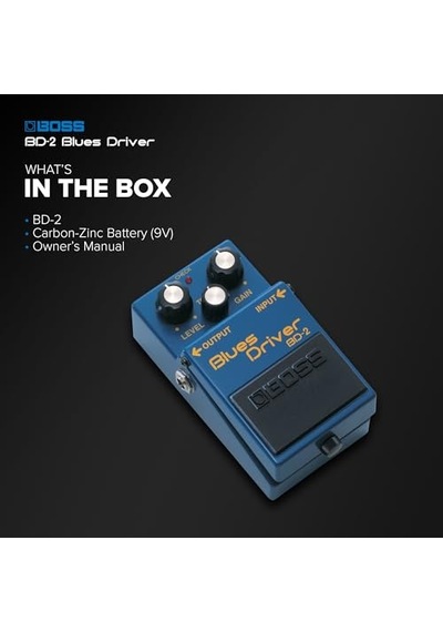 Bd-2 Blues Sürücüsü Gitar Efektleri Pedalı, Mavi
