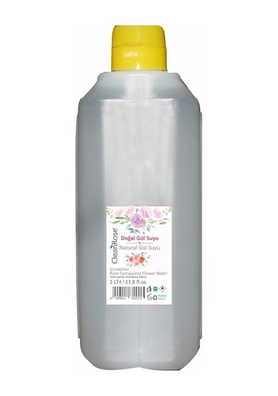 Clean Rose Doğal Gül Suyu 1 L