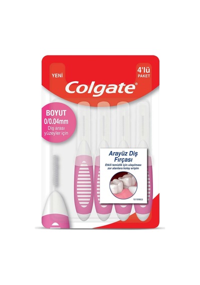 Interdental Diş Fırçası 4 Mm Açık Ahşap