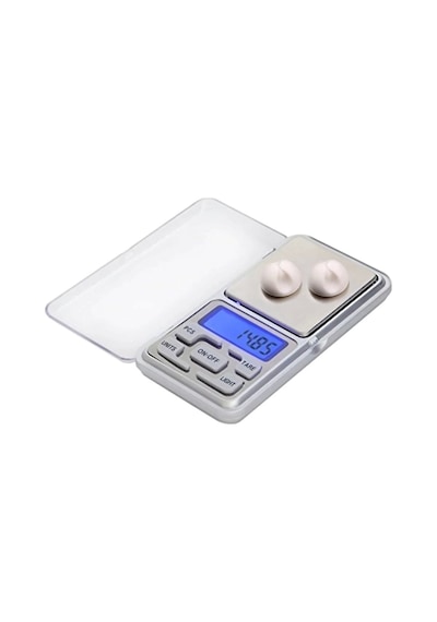Dijital Hassas Cep Terazi 500 Gr 0.01 Taksimat Notebook Çok Renkli