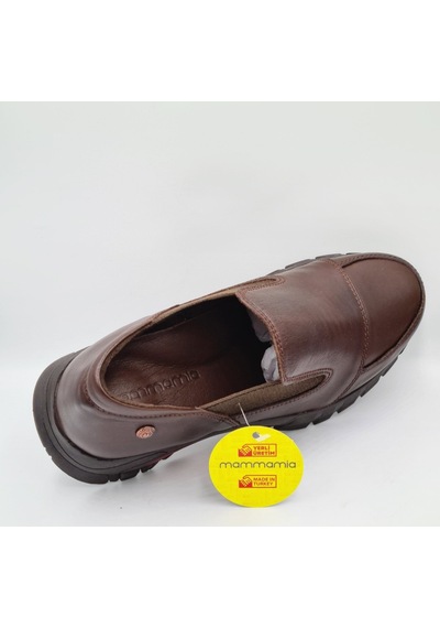 Mammamia D25ka-3480 Kahve Faber Hakiki Deri Anatomik İç Taban Kadın Günlük Casual Ayakkabı Kahve Mammamia D25ka-3480 Kahve Faber Hakiki Deri Anatomik İç Taban Kadın Günlük Casual Ayakkabı Kahve