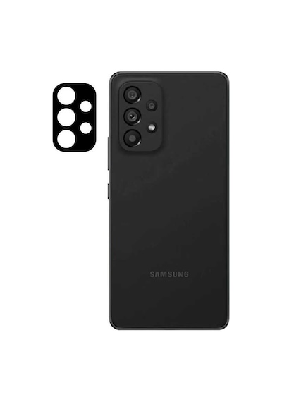 Ekılıf - Samsung Galaxy A53 5g Uyumlu - Kamera Lens Koruyucu 3d Kamera Camı - Şeffaf