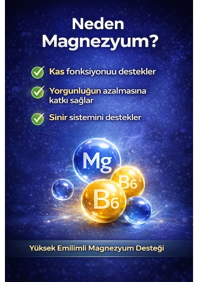 Day's Power Magnezyum Kompleks 60 Tablet