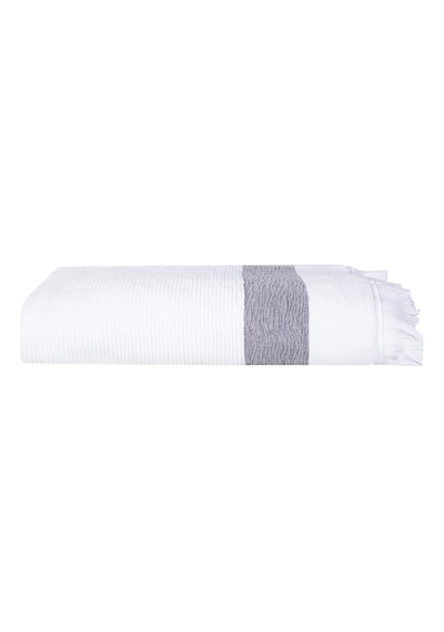 Mudo Home Borla Beyaz Banyo Havlusu 90x150