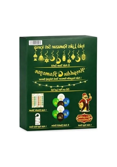 Ramazan Dekorasyon Seti, 10 Adet Led Süs İle