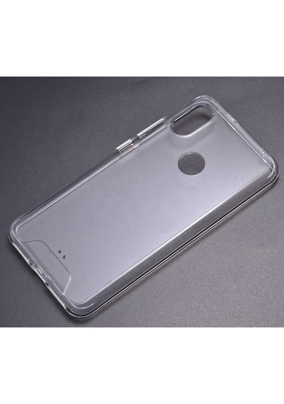 Xiaomi Redmi Note 5 Pro Kılıf Zore Gard Silikon Renksiz