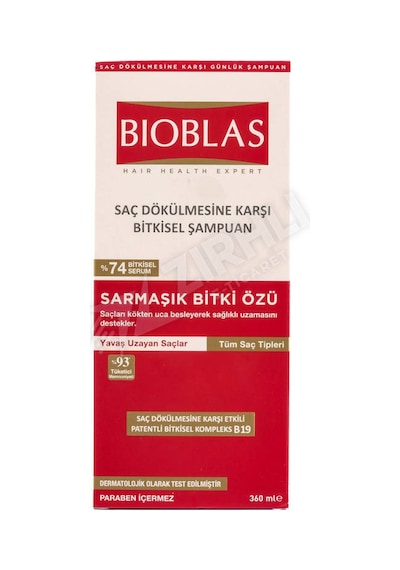 Bioblas Uzama Dökülmelere Karşı Şampuan 360 Ml