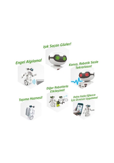 Robotik Kodlama Hareketli, Komutlu Programlanabilir Akıllı Macrobot Robot Yeni Seri
