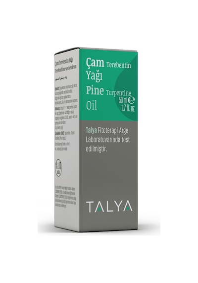 Talya Soğuk Sıkım %100 Saf ve Doğal Çam Terebentin Yağı 50 ML