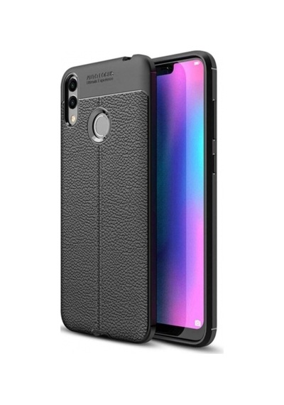 Huawei Honor 8C Deri Görünümlü Lux Niss Silikon Kilif 457525090