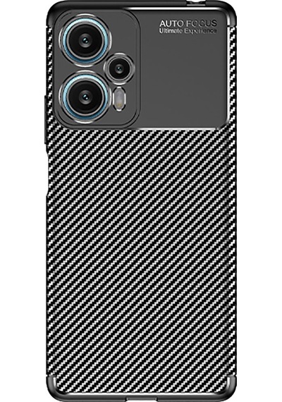 Poco F5 Kılıf Klfs Negro Silikon Kapak - Siyah Siyah