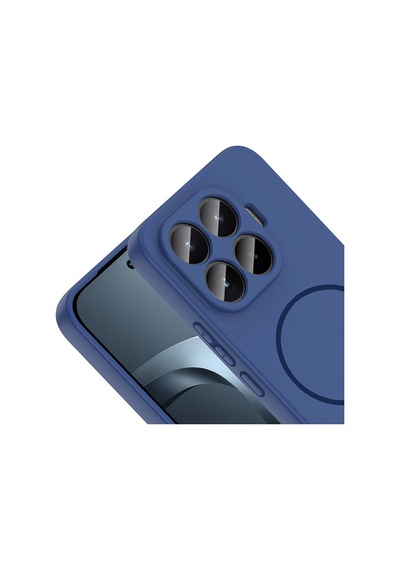 Xiaomi 17t Pro Kılıf Magsafe Destekli Kamera Korumalı Yumuşak Silikon Pazarplus Mürdüm