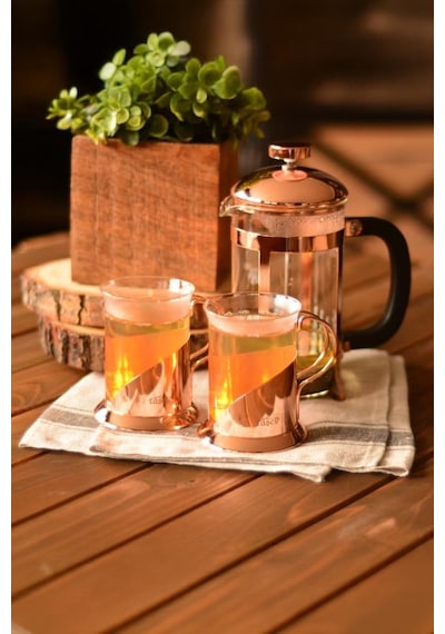 Bambum Holmes - French Press Set 600 Ml Kahverengi