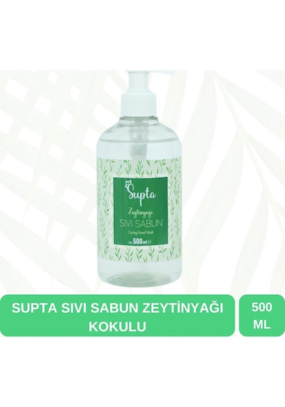 Supta Zeytin Yağ Kokulu Sıvı Sabun 500 ML