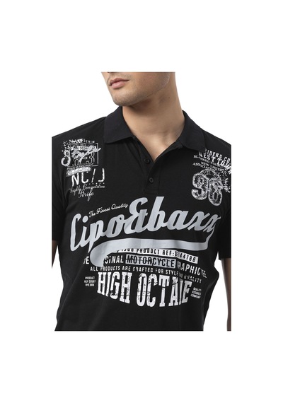 Ct794 Men S Urban Graphic Print T-shirt L