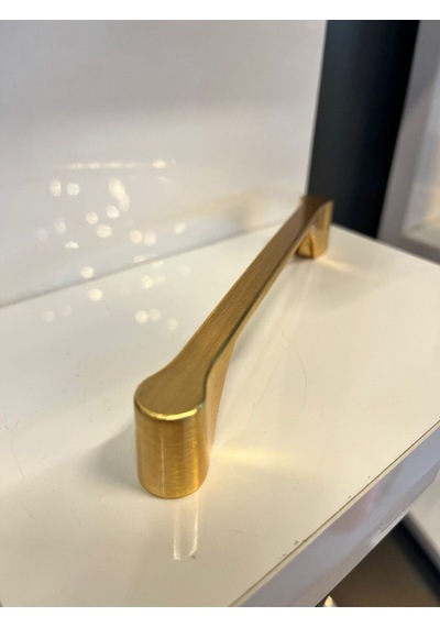 Venedik Metal Kulp 128mm Mat Altın Dolap Kapak Modern Tv Ünite Çekmece Mobilya Komidin Mat Altın