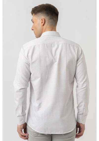 White Stone Affoltern Am Albis G16252 Regular Fit Armürlü Pamuklu Gömlek Laci-laci Lacivert White Stone Affoltern Am Albis G16252 Regular Fit Armürlü Pamuklu Gömlek Laci-laci Lacivert