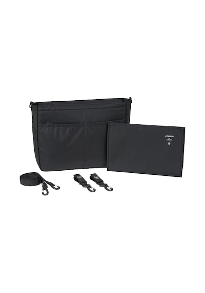 Lassig Mix Multi Bag Bebek Arabası Organizer Çanta Black Siyah