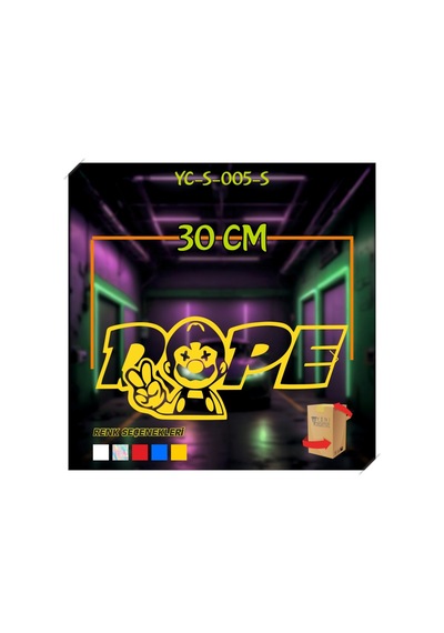 Araba, Motosiklet, Cam, Kapı, Kaporta, Sticker Etiket Sarı - 785710752