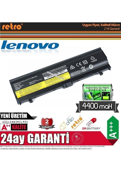 Lenovo Uyumlu Sb10H45073 Notebook Bataryası. Laptop Pili