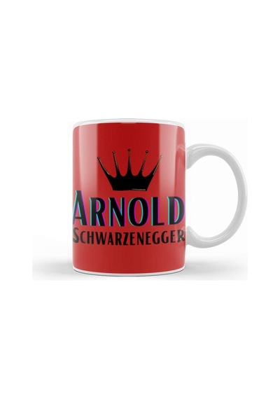 Arnold Schwarzenegger Kupa Bardak Porselen Karışık