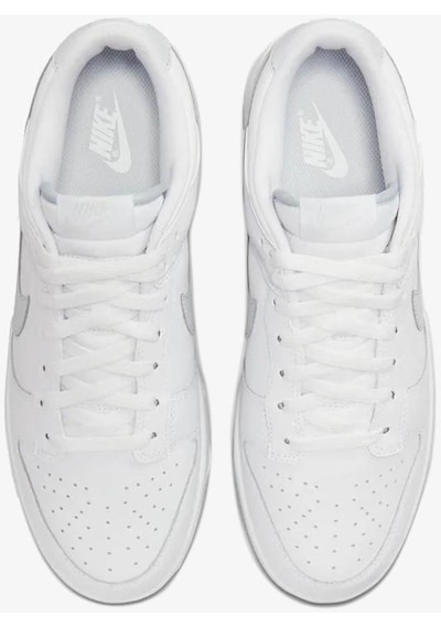 Nike Dunk Low Retro Erkek Beyaz Günlük Ayakkabı-beyaz Beyaz