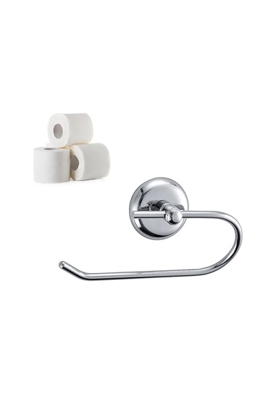 Tutucu Metal Aparat Banyo Tuvalet Kağıt Tutacağı Tuvalet Kağıdı Diğer