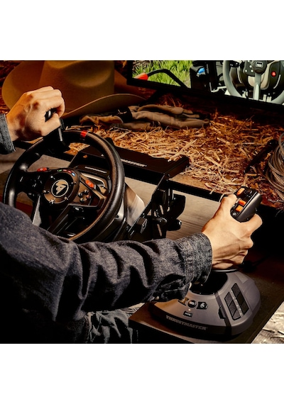Simtask Farmstick Yüksek Hassasiyetli Tarım Simülasyonu Joystick'i Pc İle Tam Uyumlu, Programlanabilir Düğmeler Ve Çok Fonksiyonlu Kontrol Farming Simulator İçin İdeal Diğer