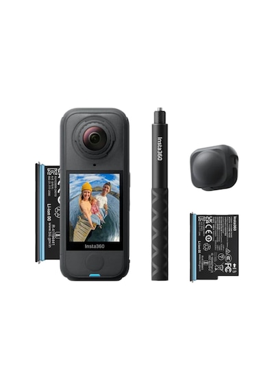 Insta360 X4 Air Grafit Siyah Aksiyon Kamerası Başlangıç Paketi