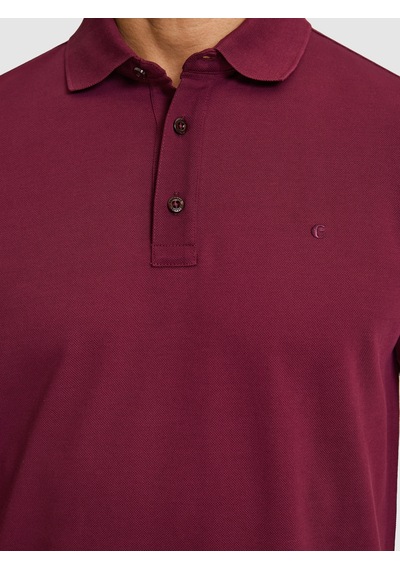 Cacharel Erkek Bordo Tişört Basic 50320657-vr014 Kirmizi