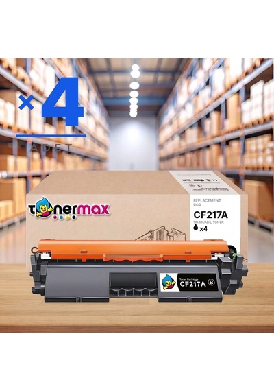 Hp Laserjet Pro M130fn Muadil Toner Çipli Cf217a 4'lü 1.600 Sayfa