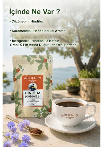 Moliendo Hindiba Kahvesi Granül 4'lü
