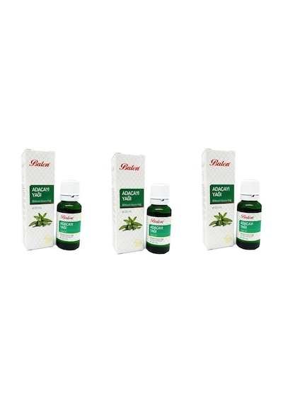 Ada Çayı Acı Elma Yağı Adaçayı Acıelma Doğal Bitkisel Uçucu Yağ 3 x 20 ML