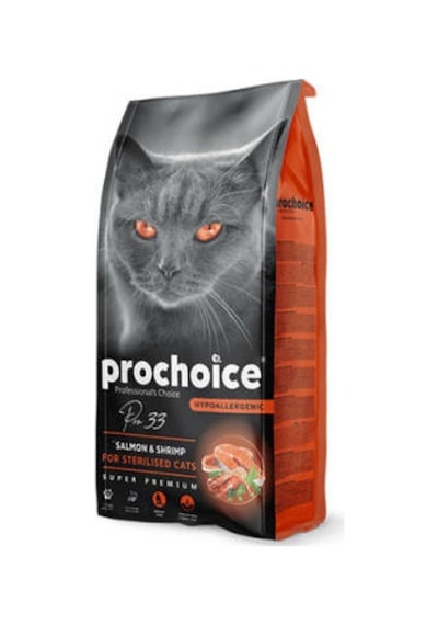 Pro 33 Adult Sterilised Salmonlu Ve Karidesli Kısırlaştırılmış Kedi Maması 2 Kg