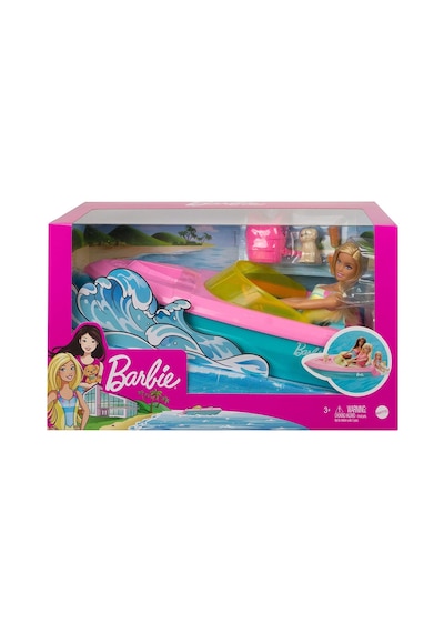 Barbie Bebek ve Teknesi  Oyun  Seti