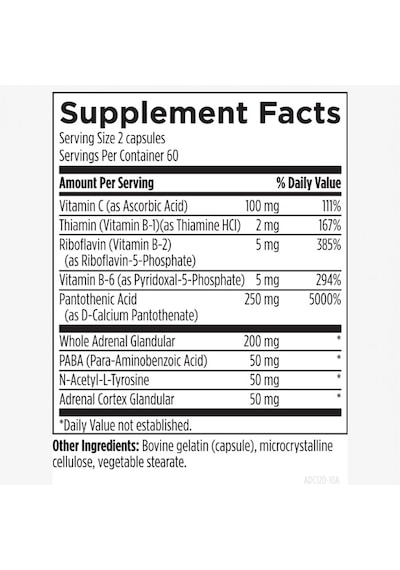 Adrenal Complex 9 İn 1 Complex 120 Capsules