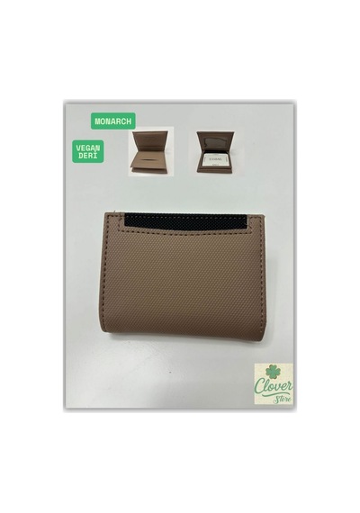 Store Erkek Vegan Deri Monarch Şık Ve Spor Cüzdan Bej