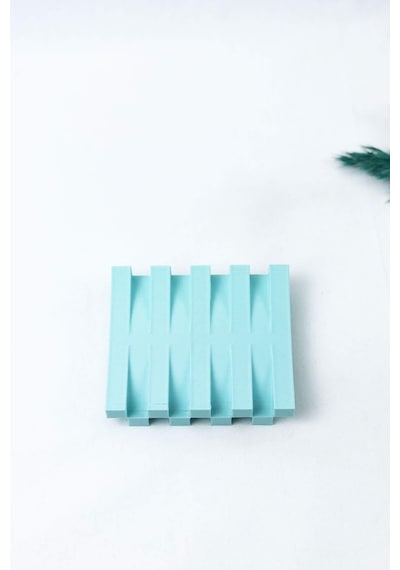Buççin Online Mağaza Modern Sabunluk - Turkuaz Plastik Turkuaz Çok Renkli