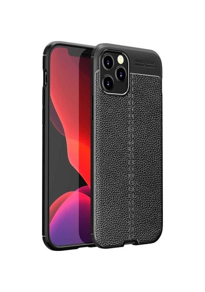 Apple Uyumlu iPhone 12 Pro Kılıf Zore Niss Silikon Kapak Siyah