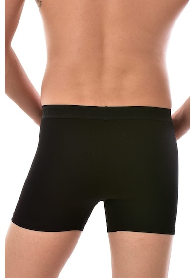 Tutku Erkek Siyah 3 Adet Elit Modal Elasthan Boxer 1251