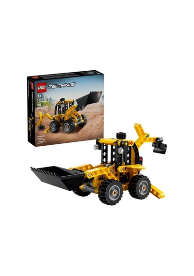 Mey İthalat 42197 Technic Kazıcı Yükleyici 104 Parça +7 Yaş