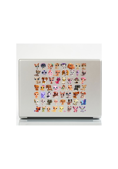 Minik Tatlı Hayvan Figürlü Çıkartma Seti Cute Estetik Bujo Ajanda Planlayıcı Ve Defter Sticker Seti Çok Renkli